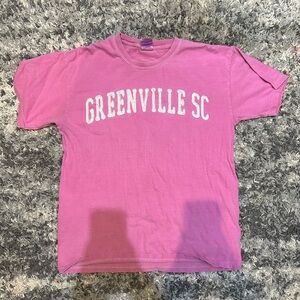 Vintage Shabby Chic Pink Greenville, South Carolina, T-shirt